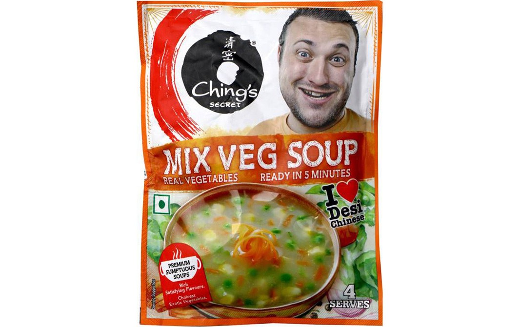 Ching's Secret Mix Veg Soup    Pack  55 grams